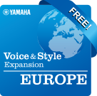 Europe ("Best Of" Collection) (dati compatibili con Yamaha Expansion Manager)