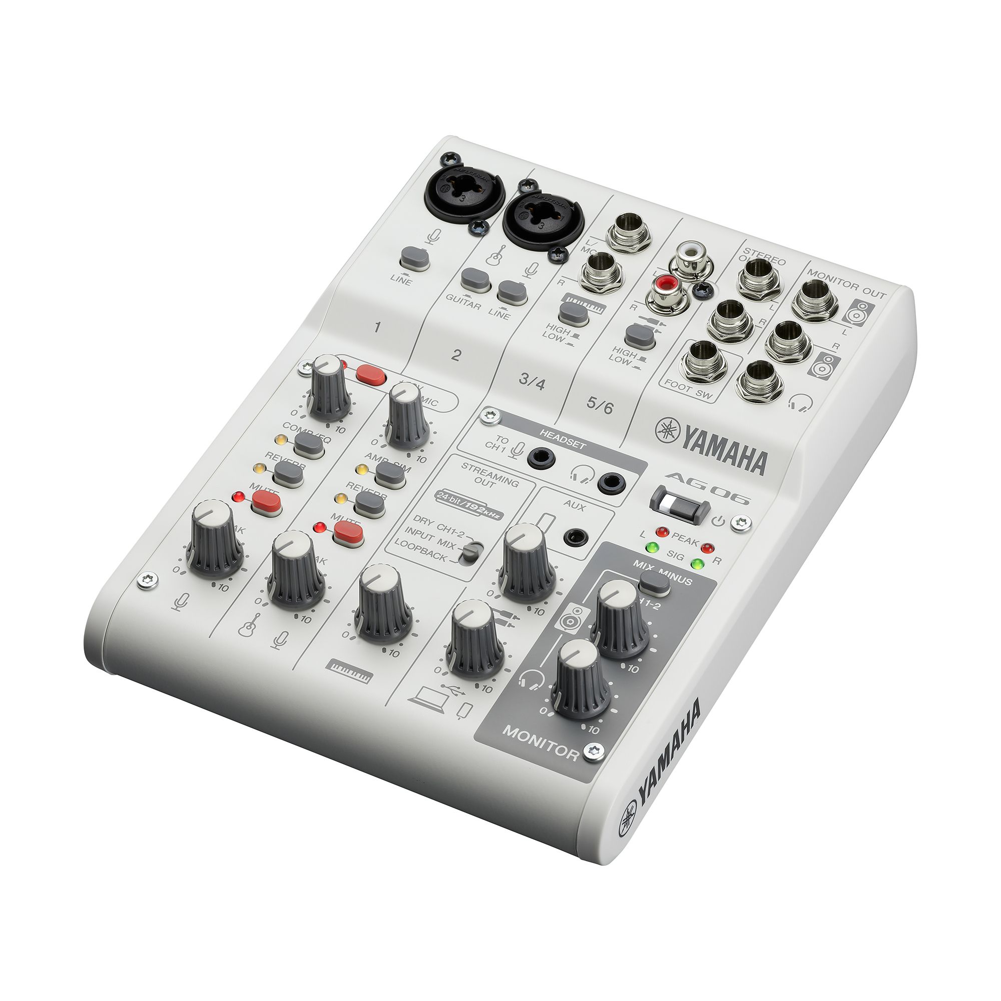 DTM・DAW YAMAHA AG06MK2 black Amazon.com: Yamaha AG06MK2 Black 6-Channel Live Streaming