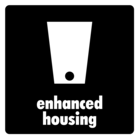 Alloggiamento migliorato per un suono di batteria pulito e affidabile.