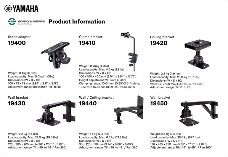Staffa universale König & Meyer