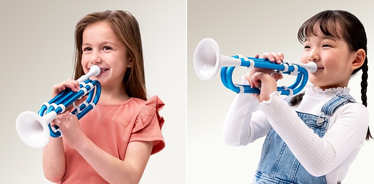 Children enjoying playing Trova
