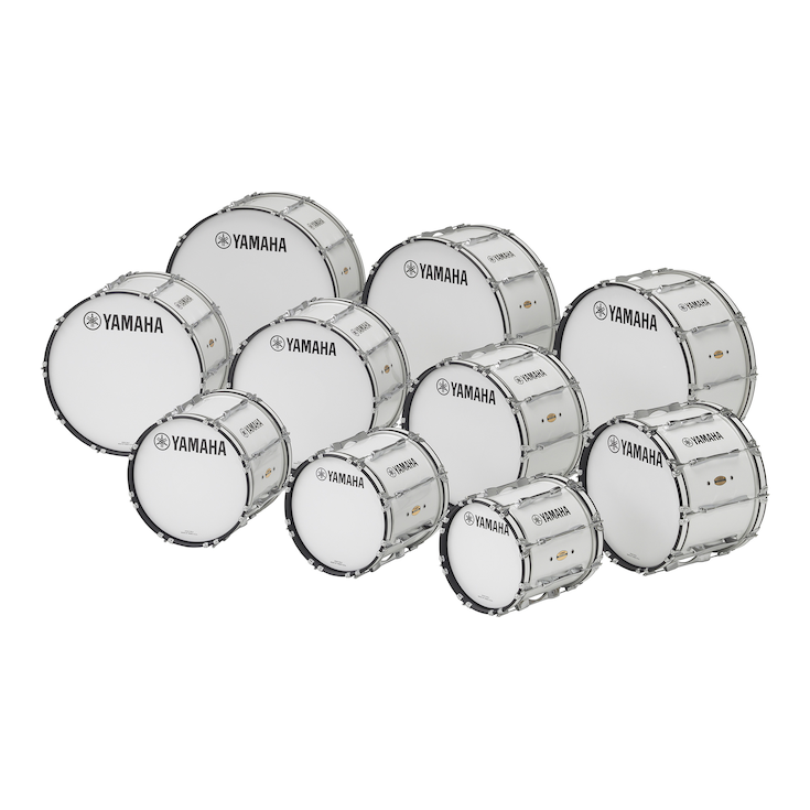 Yamaha Marching Drums MB-8300 (White)