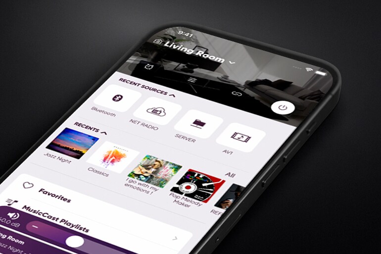Image of MusicCast Controller app