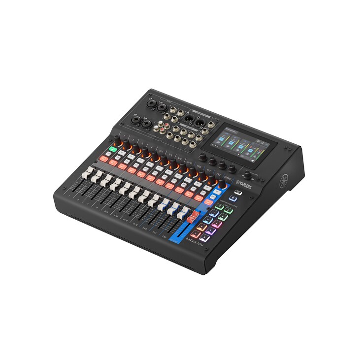 Console di mixaggio digitale a 18 canali Yamaha con interfaccia video MGX12V B (nero)