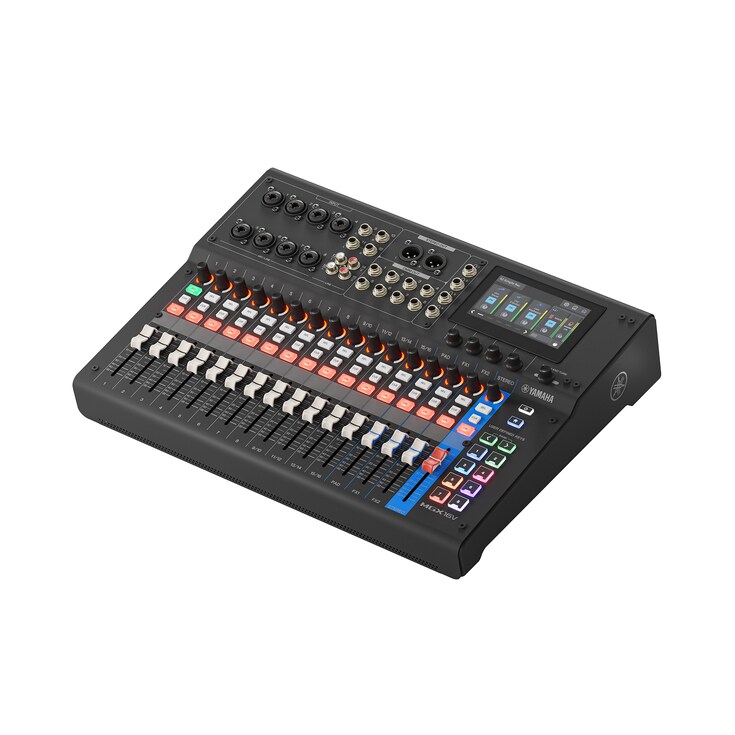 Console di mixaggio digitale a 22 canali Yamaha con interfaccia video MGX16V B (nero)