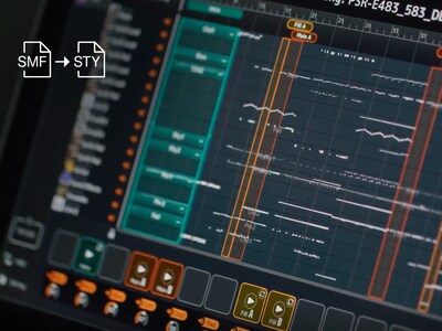 Immagine in evidenza dell’app MIDI Song to Style PSR-E483
