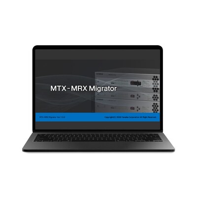 Software Editor Yamaha MTX-MRX Migrator