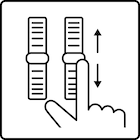Icona rotelle di modulazione