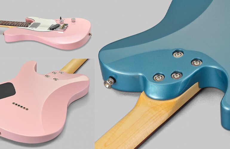 Forma del corpo della Pacifica SC Professional con sagomature per una suonabilità migliorata