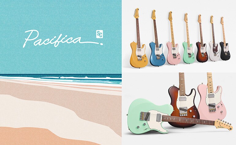 Rappresentazione visiva del concetto di colore della Pacifica SC Standard Plus 