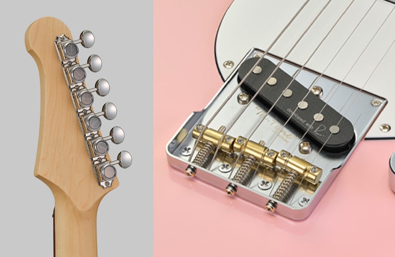 Primo piano dell’hardware della Pacifica SC Standard Plus