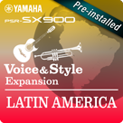 Latin America (Pre-installed Expansion Pack - dati compatibili Yamaha Expansion Manager)