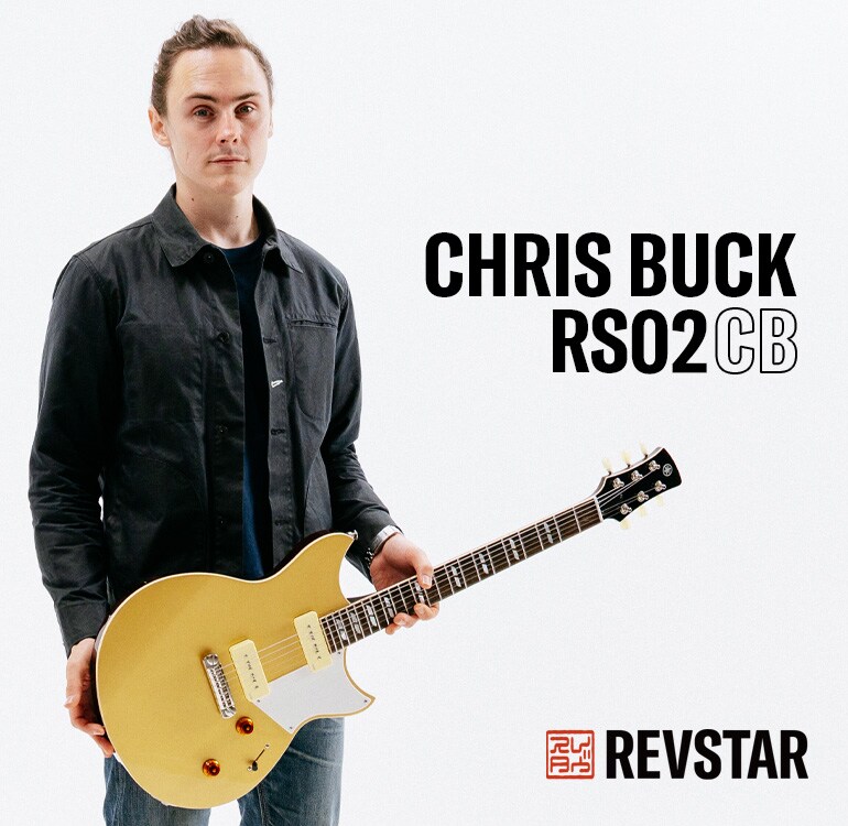 Chris Buck con la sua Signature Revstar RS02CB