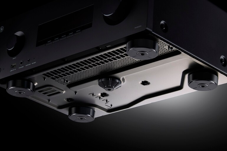Vista inferiore dell’RX500A.
