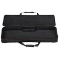 MODX M soft case opened with no product inside, showing internal structure and material texture.