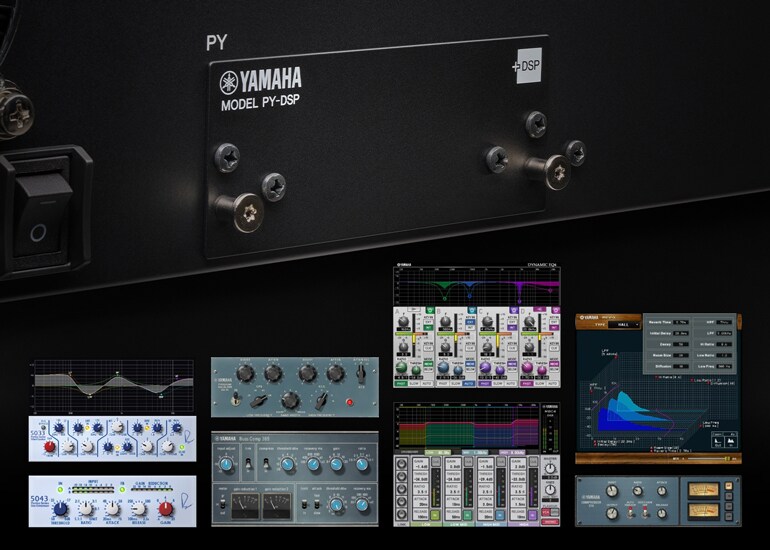 Scheda PY-DSP per aggiungere risorse di elaborazione dei plug-in