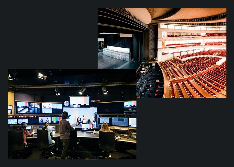 Applicazioni broadcast e teatrali