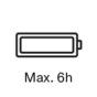 Batteria max. 6h