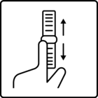 Icona rotella pitch bend