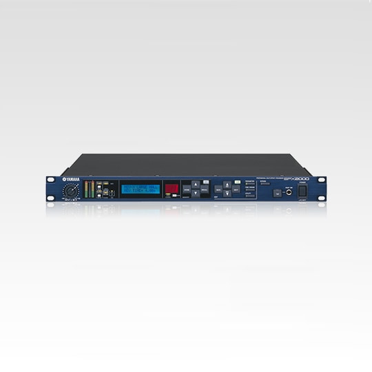 SPX2000 - Panoramica - Processori - Prodotti - Audio - Yamaha