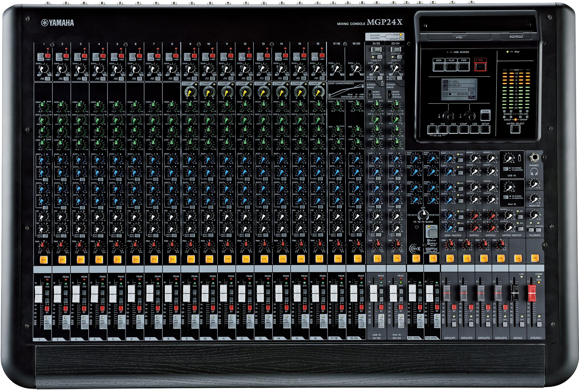 Serie MGP - Panoramica - Mixer - Audio professionale - Prodotti - Yamaha -  Italia