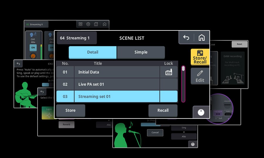 MGX16 Yamaha: Agile e intuitivo