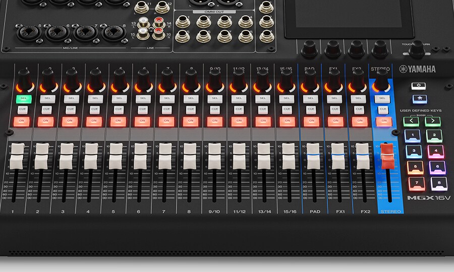 MGX16V Yamaha: Potenza. Capacità. Versatilità.