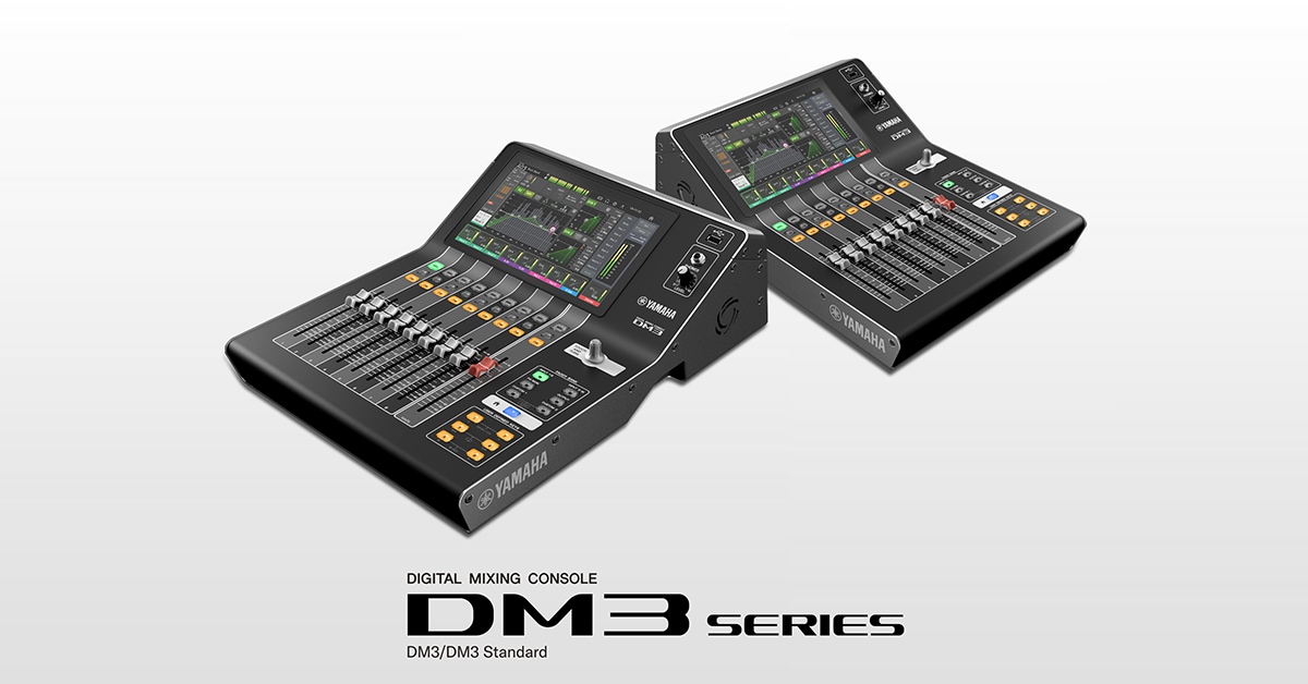 Do More With Yamahas New Dm3 Series Compact Digital Mixing Consoles