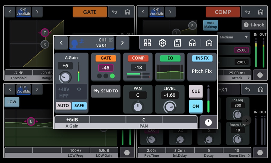 URX44V Yamaha: Strumenti creativi per il tuo suono distintivo